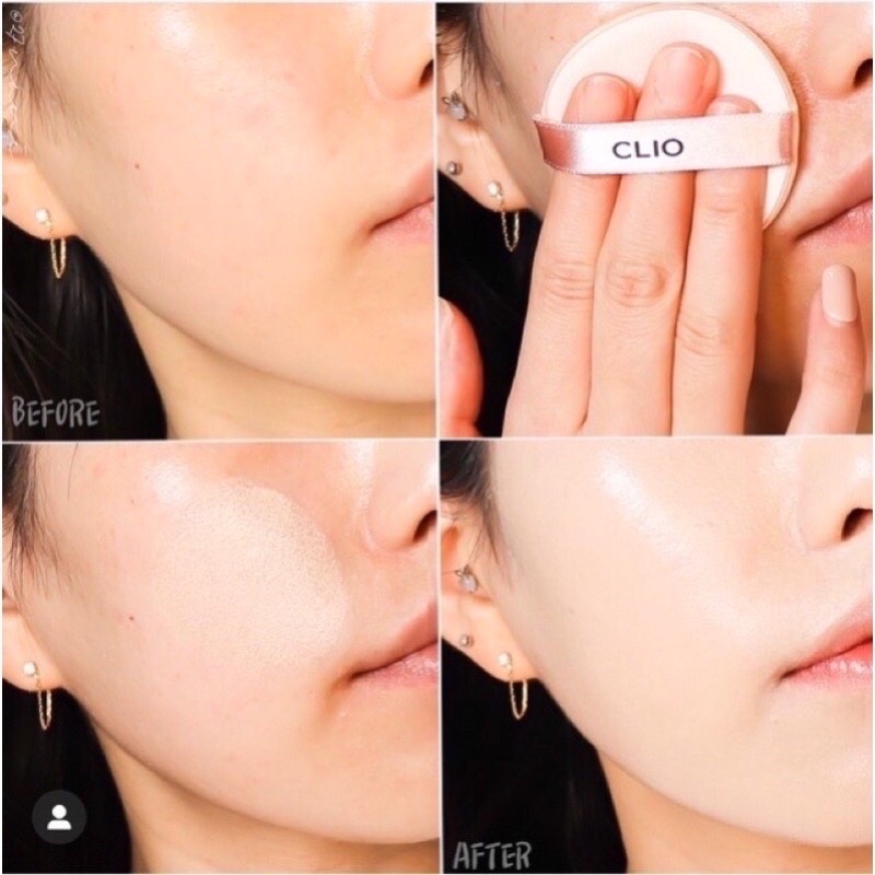 [Auth- Săn Sale] Phấn Nước Clio Kill Cover Founwear XP/ All New/ Glow/ Fixer Cushion SPF50+PA+++