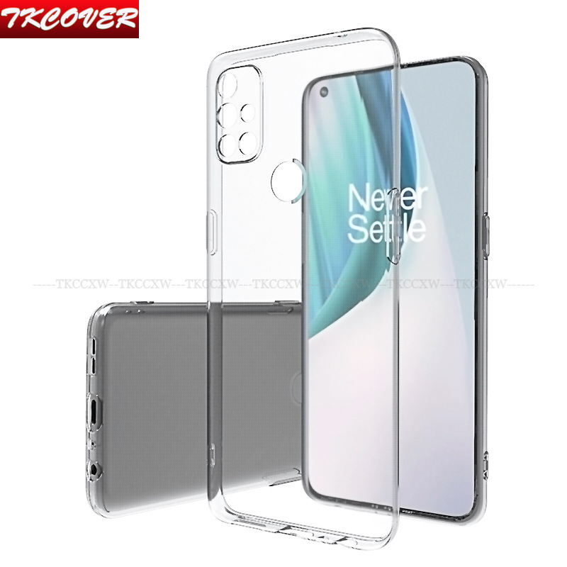 Ốp điện thoại trong suốt đơn giản cho Oneplus Nord N10 N100 8t 8 Pro