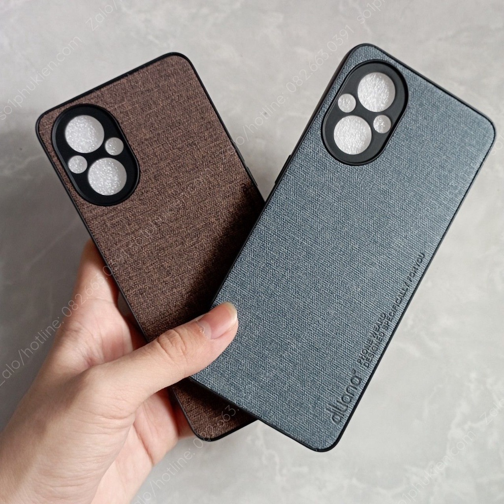 Ốp lưng Oppo reno7 5G / reno 7z 5G / reno 8z 5G  dẻo, da trơn mịn, da kiểu vải chất bảo vệ camera bền đẹp
