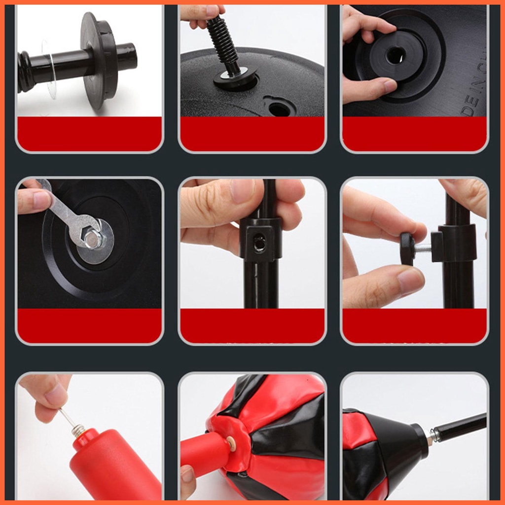 Bộ Dụng Cụ Luyện Tập Đấm Bốc Cho Trẻ Em Thiếu Niên Xoay 360 chunvn
