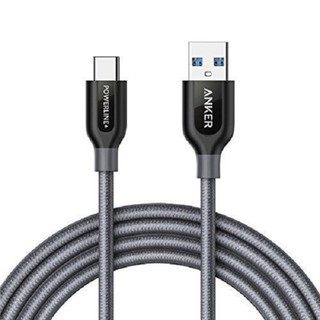 Cáp sạc anker type - c 0.9m -powerline +/ hỗ trợ sạc nhanh