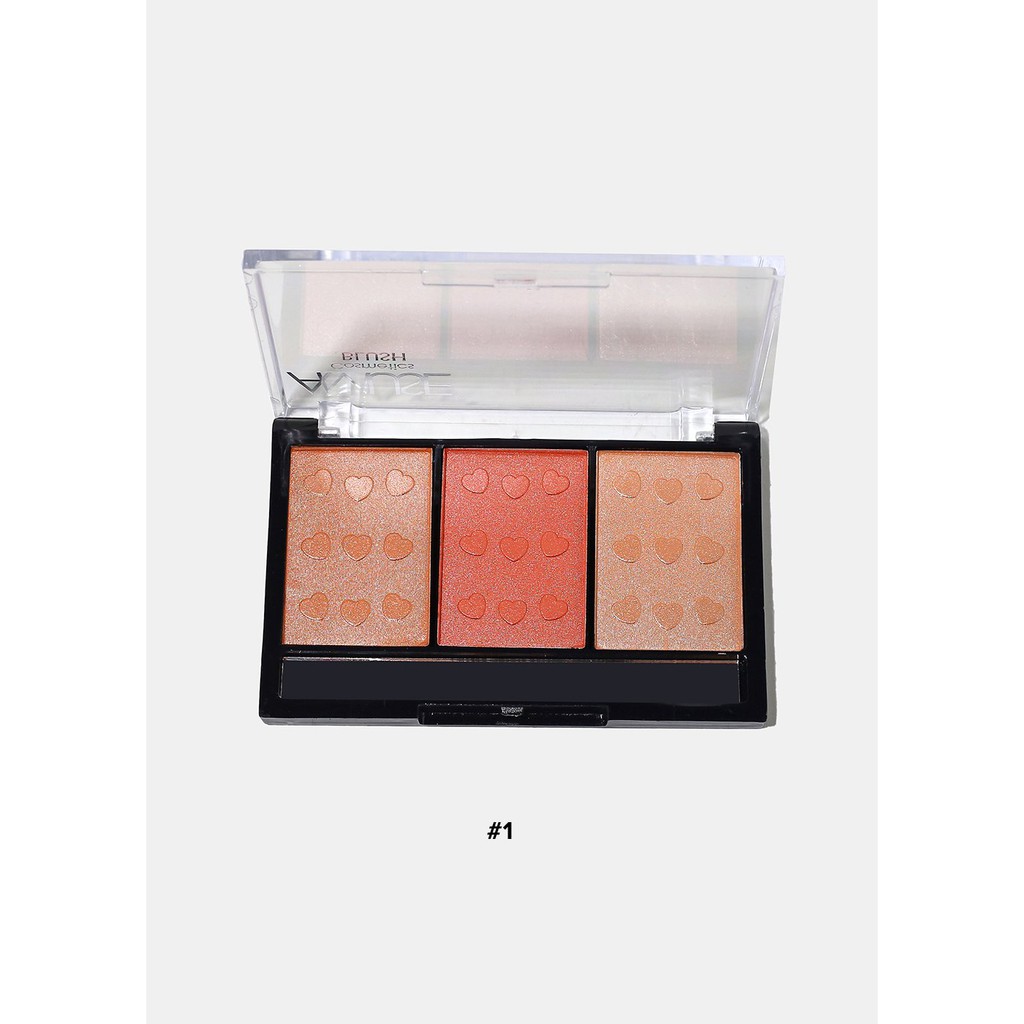 PHẤN MÁ HỒNG NHŨ AMUSE 3 COLOR BLUSH | BigBuy360 - bigbuy360.vn