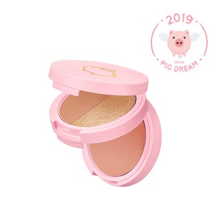 Hộp phấn trang điểm mắt + má hồng MISSHA PIG DREAM MINIMORE PALETTE