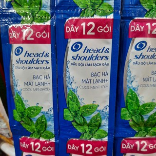 Dầu gội Head and Shoulders dây 12 gói