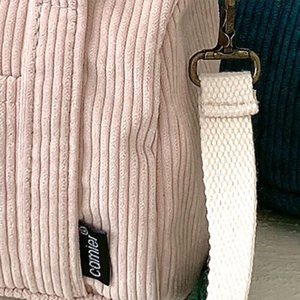 Ba Lô Đi Học Vải Nhung Thời Trang Thu Đông