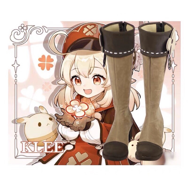 Giày cosplay Klee Genshin Impact