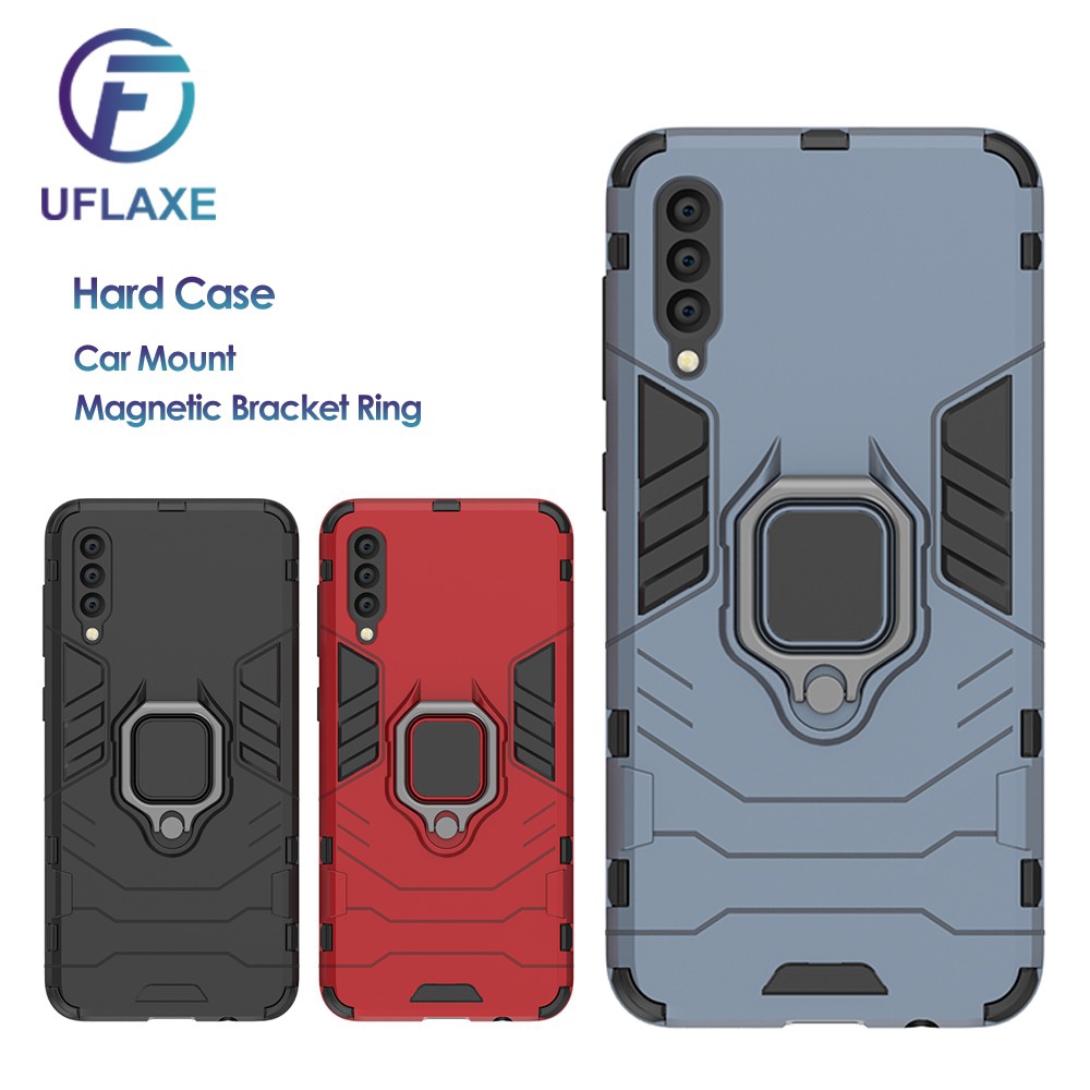 Ốp điện thoại cứng kèm giá đỡ có nam châm cho Samsung Galaxy A10 A20 A30 A40 A42 A50 A60 A70 A80 A90 5G UFlaxe 03ZG | BigBuy360 - bigbuy360.vn