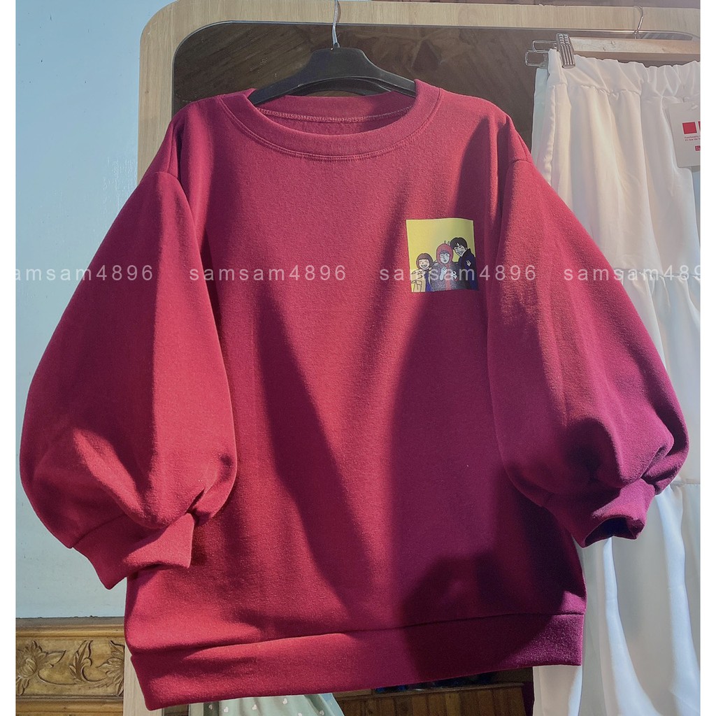 Áo sweater nỉ nhóm bạn (video ảnh thật) | BigBuy360 - bigbuy360.vn