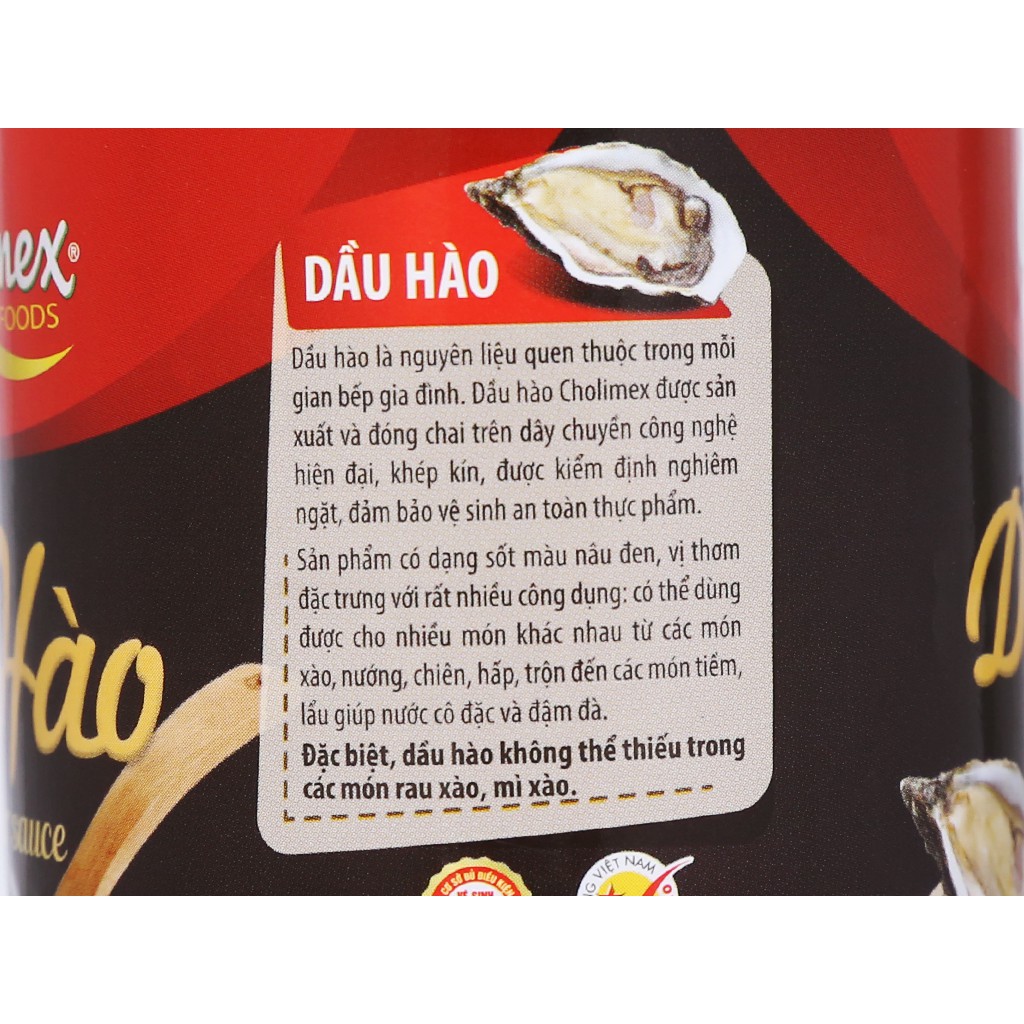 Dầu Hào Cholimex Chai 350G Chính Hãng