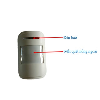 Đầu dò hồng ngoại không dây phát sóng 433