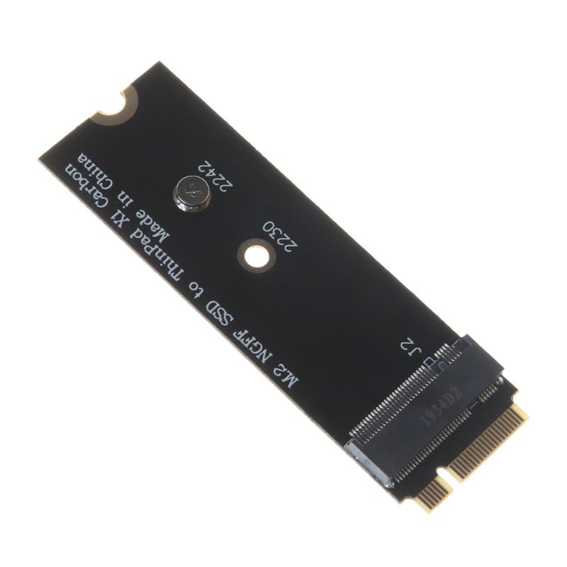 H.S.V✺M.2 NGFF SSD to for Le-novo ThinkPad X1 Carbon 20+6pin SSD Adapter Board Card