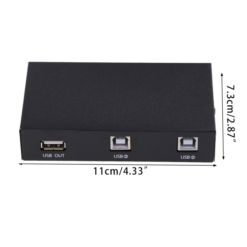 Bộ Chia 2 Cổng USB 2 / 0 2 Trong 1 Cho Máy in / Máy Tính