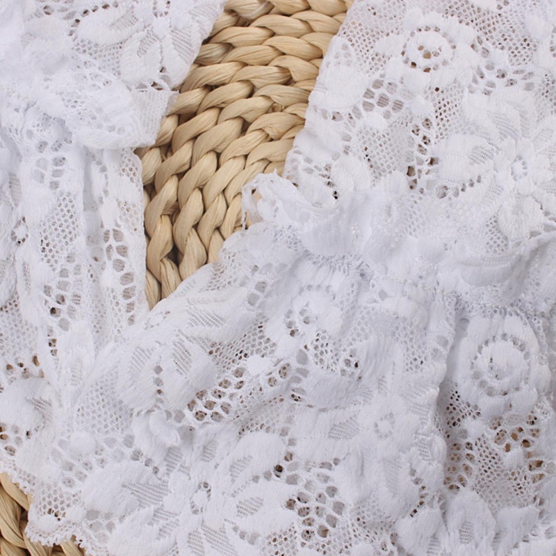 Găng Tay Ren Hoa Một Lớp Hở Ngón Chống Nắng Cho Nữ