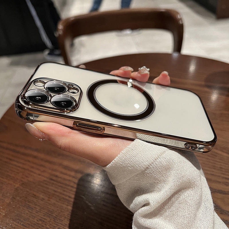 Ốp Điện Thoại Silicon Mềm Cao Cấp Trong Suốt Chống Sốc Bảo Vệ Lens Cho iPhone 12 13 Pro Max