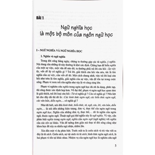[Mã BMLT35 giảm đến 35K đơn 99K] Sách - Ngữ Nghĩa Học