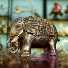tượng voi trang trí mini