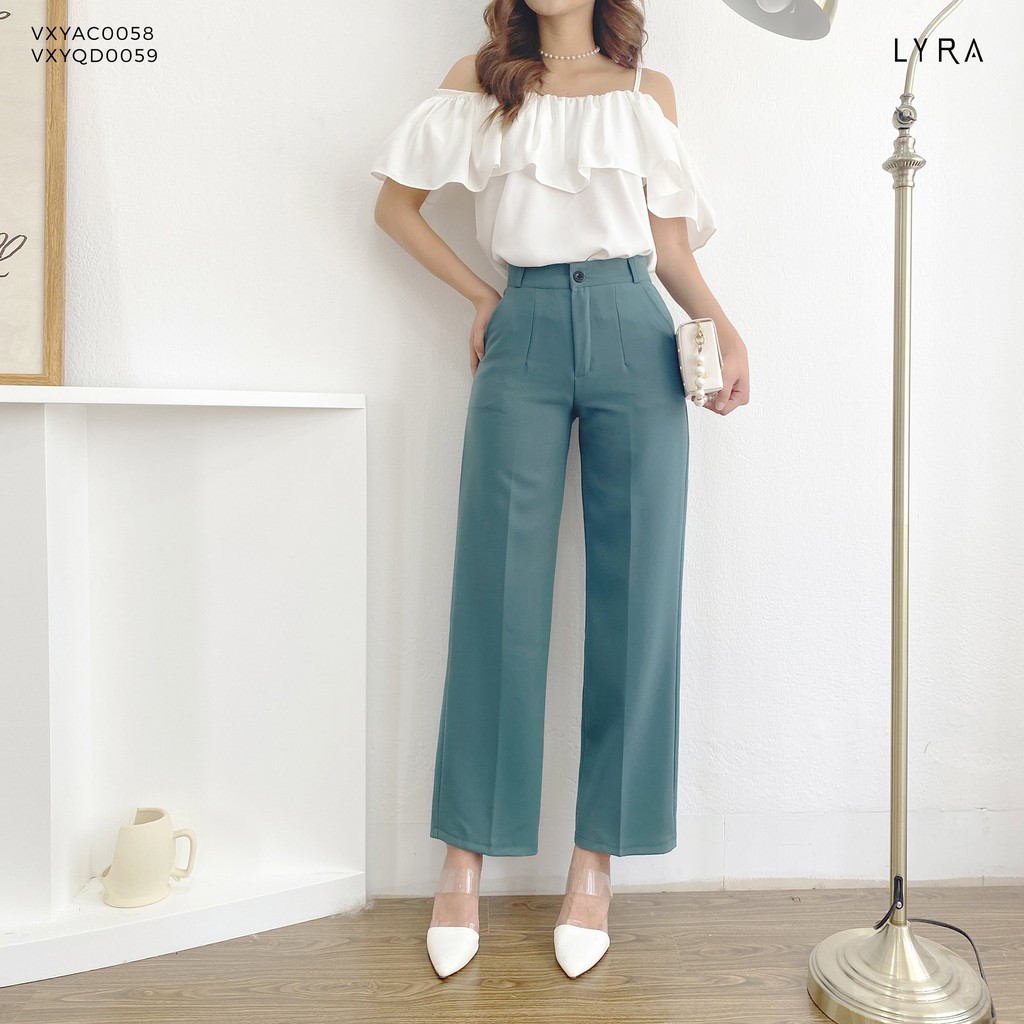 Quần suông nữ LYRA, vải tuyết mưa hàn cao cấp culottes trẻ trung, hợp thời trang- VXYQD0059 | BigBuy360 - bigbuy360.vn