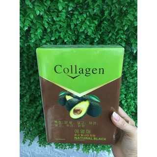 NHUỘM ĐEN COLLAGEN -PHỦ BẠC 99.9% TÓC BẠC (Không bám da đầu).