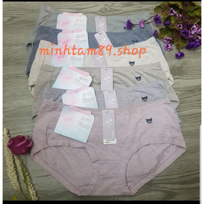 Quần lót *7006* quần cốt tông thun lạnh mèo siêu mềm mượt, siêu mát