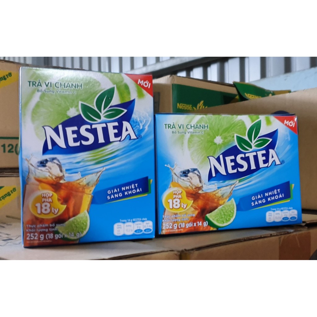 TRÀ CHANH NESTEA - HỘP 18 GÓI