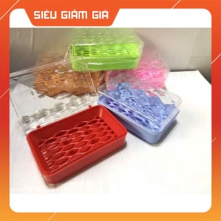Hộp đựng xà bông có khay hứng và nắp đậy
