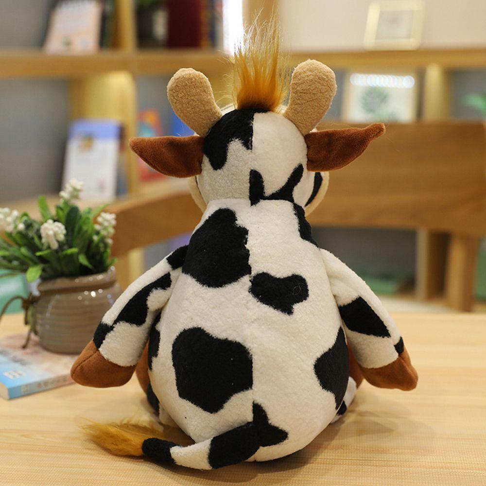 Thú Nhồi Bông Hình Bò Sữa 20-35cm Mềm Mại Đáng Yêu Cho Bé