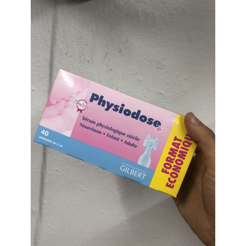 nước muối sinh lý Physiodose ( Pháp)
