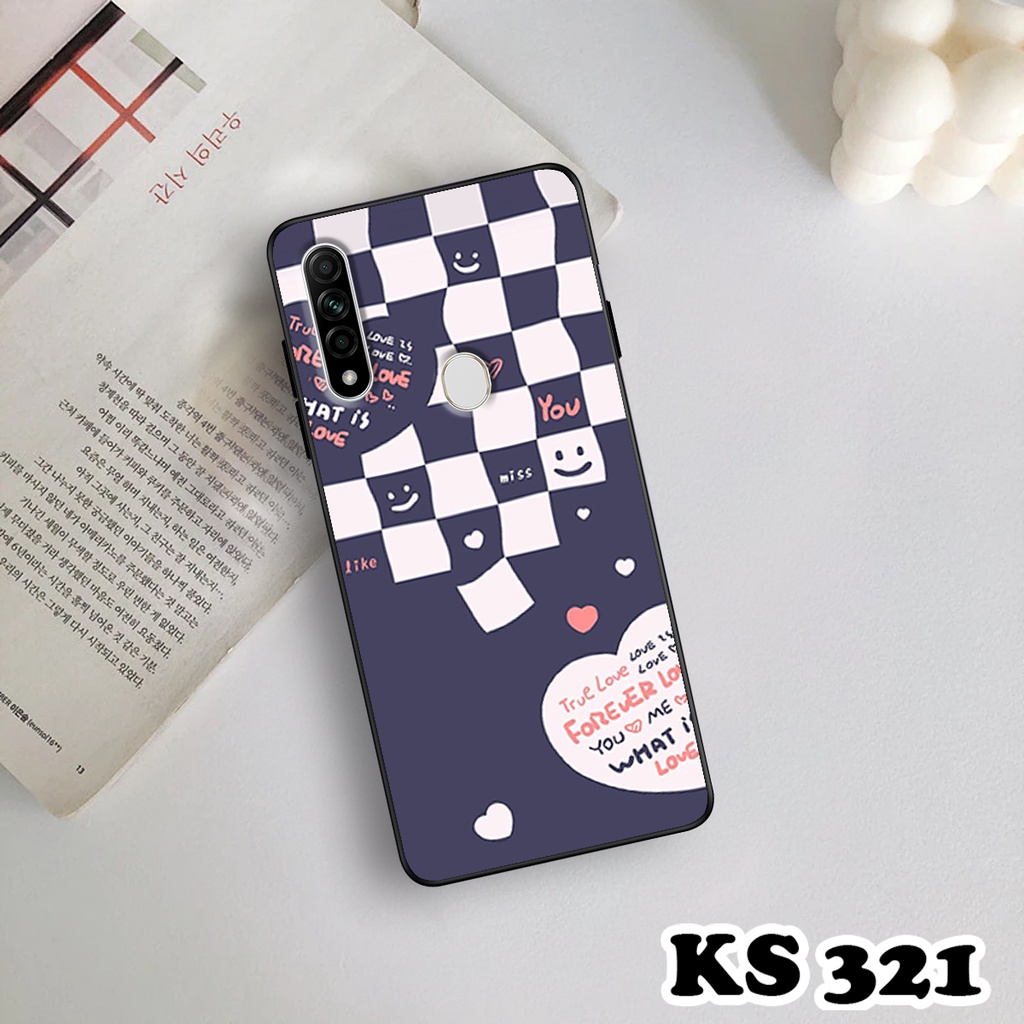 Ốp lưng Oppo A8 - Oppo A31 2020 - Oppo A91 - Ốp in hình họa tiết caro - Chất liệu TPU siêu bền, sang trọng