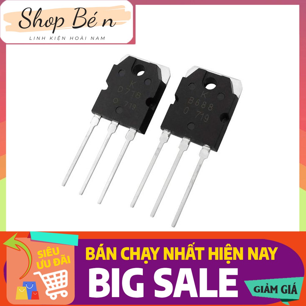 Sò âm thanh D718 TO-247 TRANS NPN 8A 120V | BigBuy360 - bigbuy360.vn