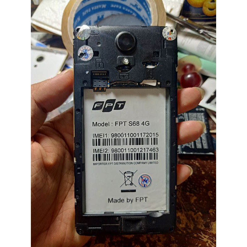 Xác điện thoại fpt S68 4G