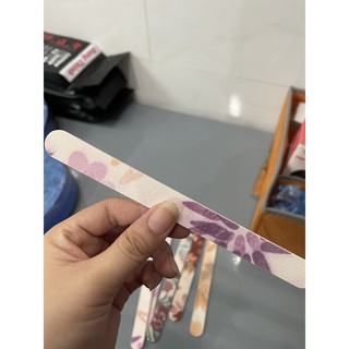 Dũa mỏng - dũa hoa -  dũa mòng tay combo 2