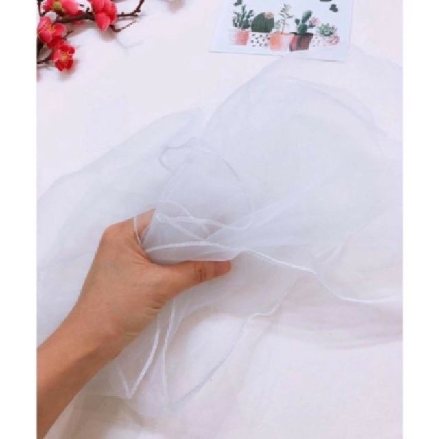 Khăn Voan Cho Bé Loại To Size 65x65cm Chính Hãng Giá Rẻ | Minizon Kids