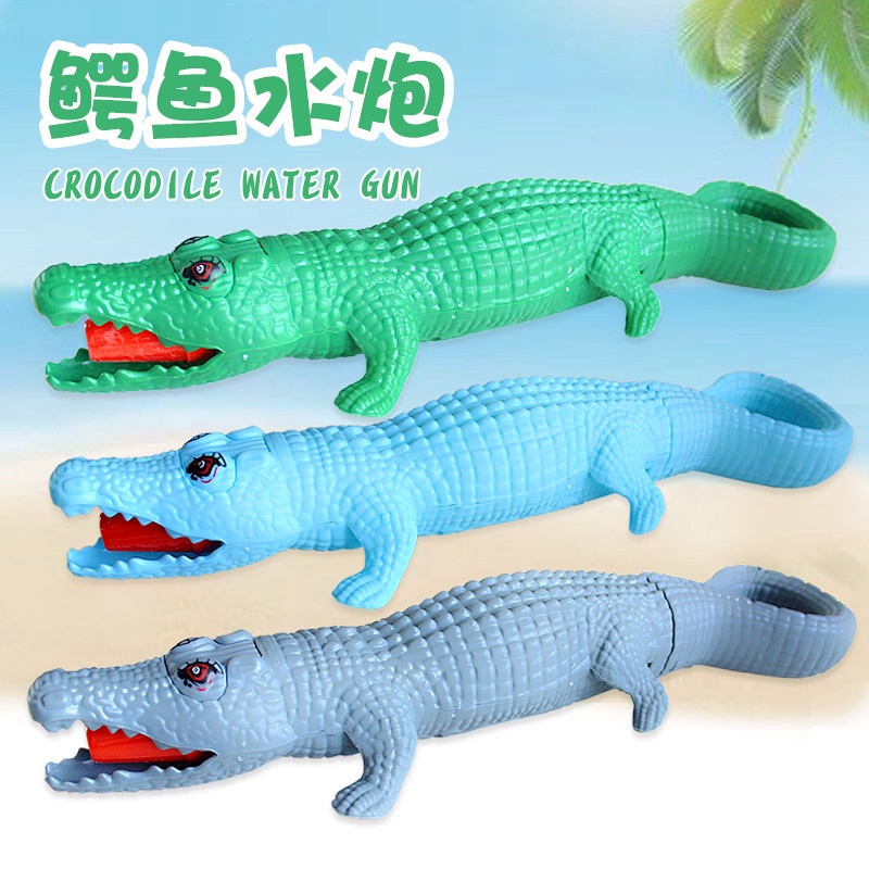 Súng phun nước hình cá mập, cá sấu cho bé _ Đồ chơi vận động cho trẻ em