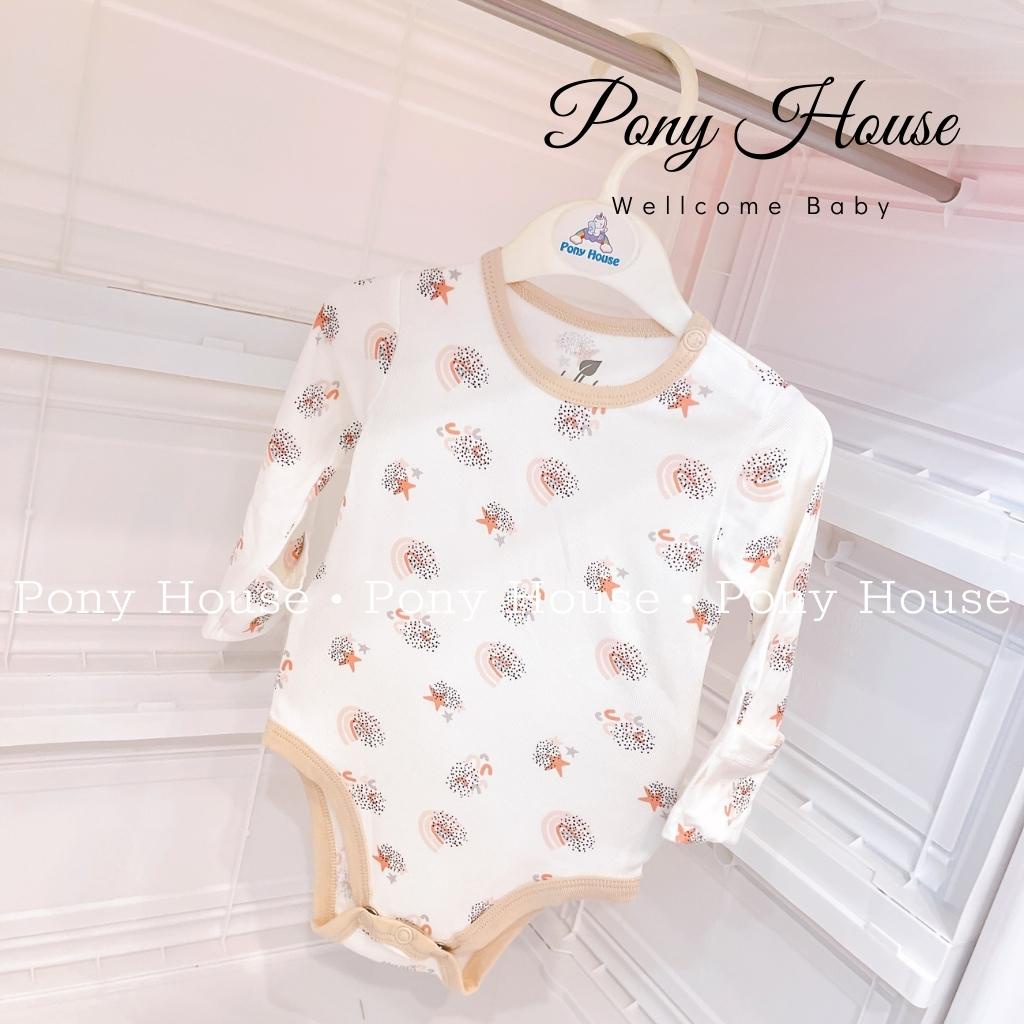Body Chip Dài Tay Lullaby Bodysuit Chất Bambo Siêu Mềm, Mịn Cho Bé Trai Bé Gái Từ Sơ Sinh đến 9 Tháng