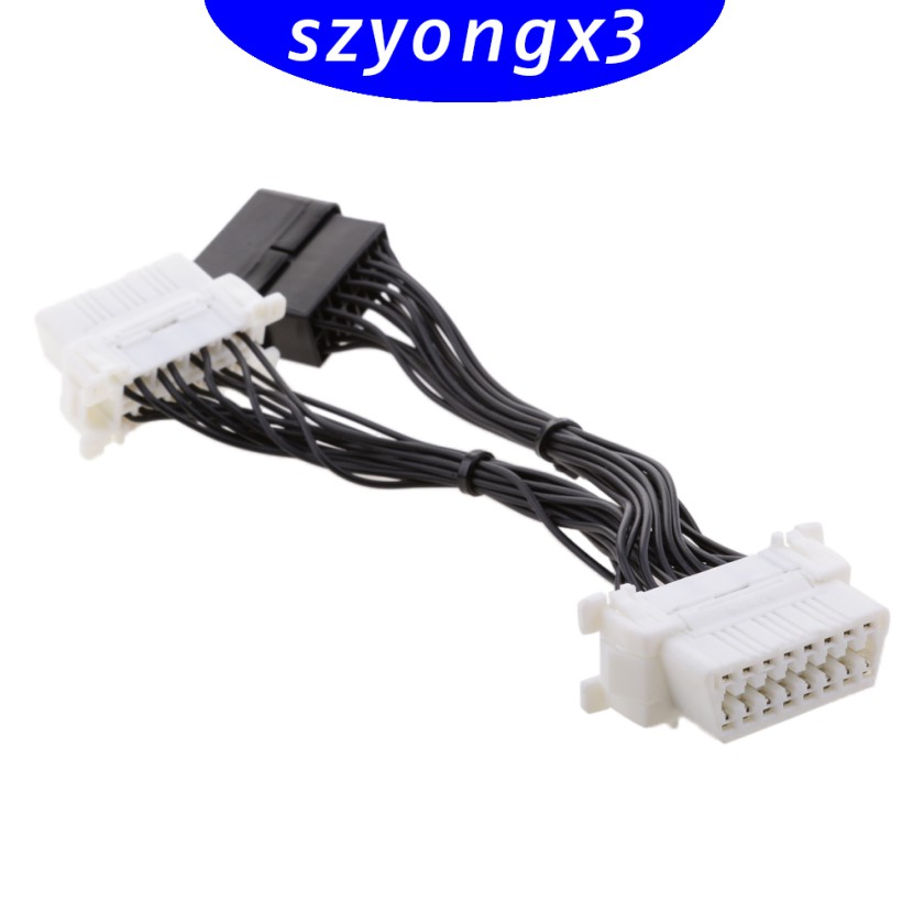 Dây Cáp Nối Dài Kiểm Tra Lỗi Xe Ô Tô Từ 1 Sang 2 Obd2 16 Pin