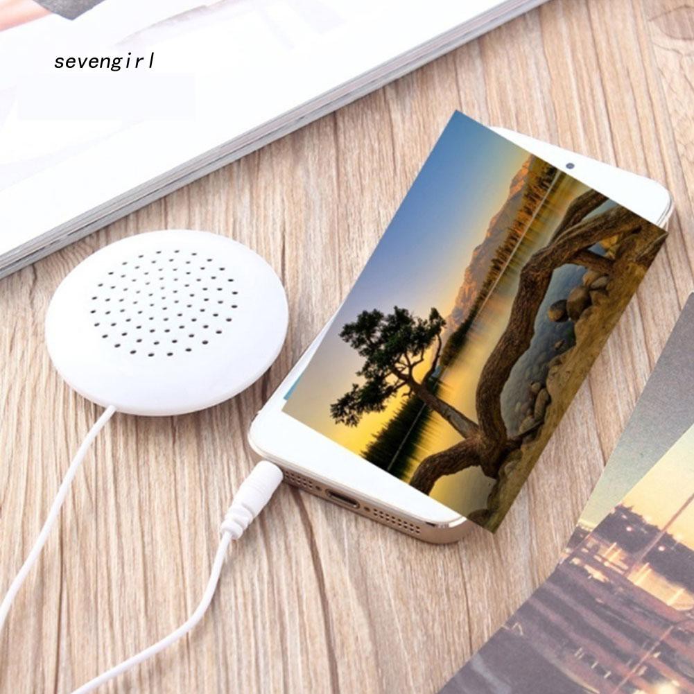 SVGL_3.5mm Universal Dual Speakers MP3 MP4 Mobile Phone Music Pillow Player Accessory