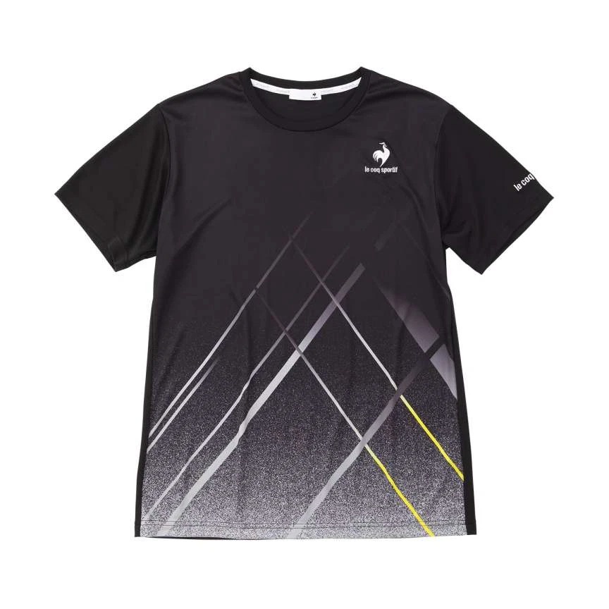 Áo T-Shirt le coq sportif nam - QTMTJA93-BLK