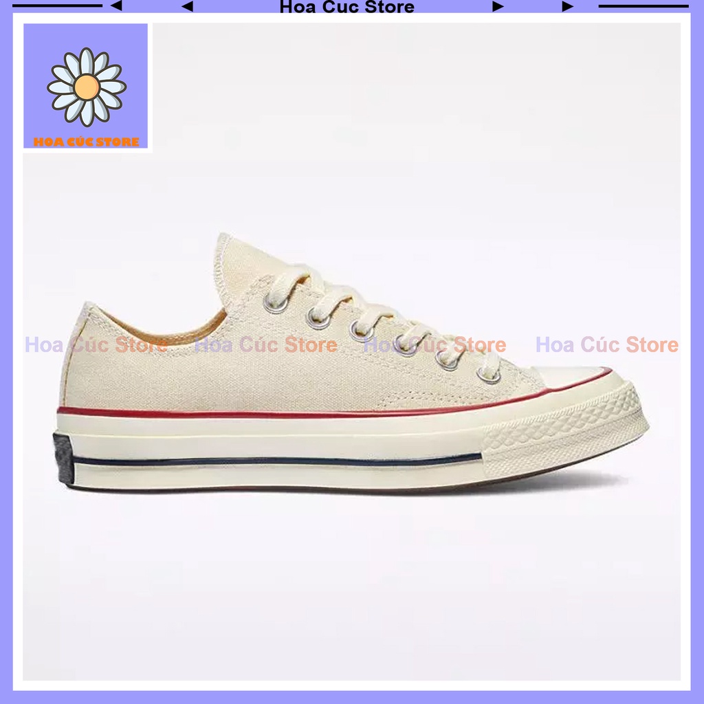 Giày_Converse Trắng Cổ Thấp Hàng Cao Cấp Full Box + Bill | BigBuy360 - bigbuy360.vn