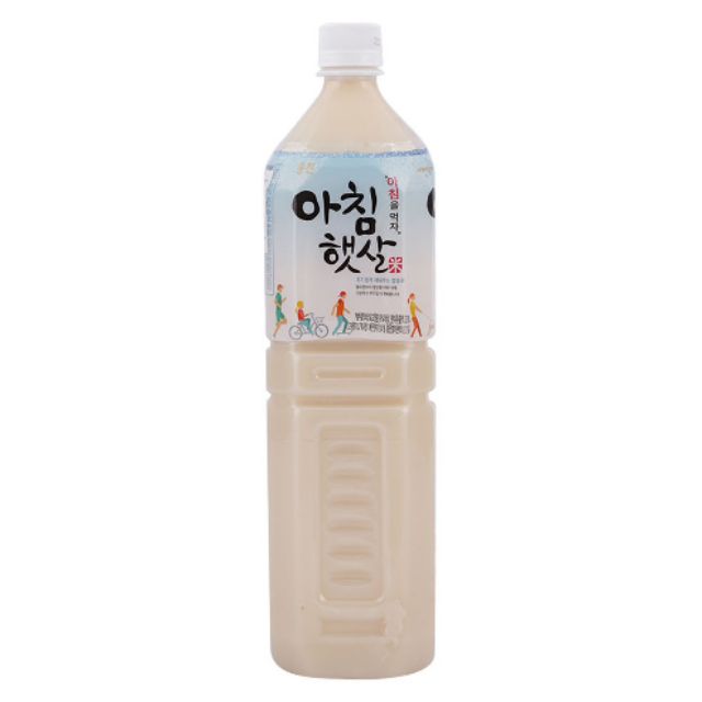 Nước gạo rang Hàn Quốc chai 1,5l date tháng 11/2021