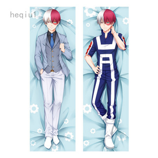 Vỏ Gối Ôm In Hình My Hero Academia TODOROKI SHOTO Dakimakura Heqiu1