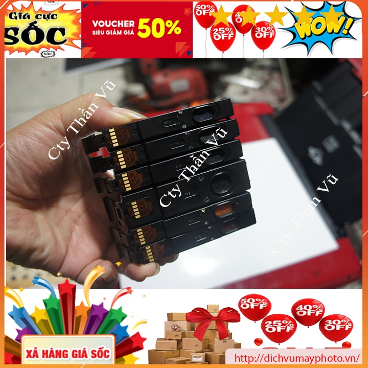 Bộ thỏi mực hãng mã 380 381 cho Canon TS và Canon MG 6230 6130 hàng chuẩn bền đẹp chất lượng Kholinhkienmayin