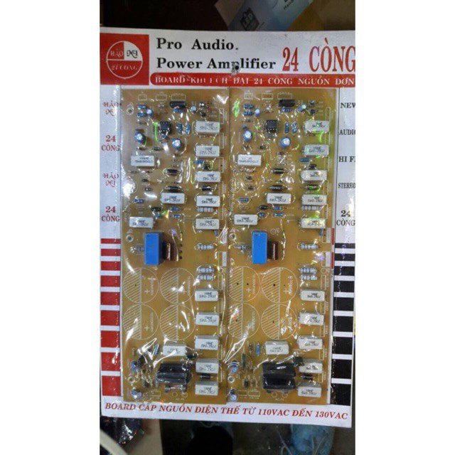 [NK] Mạch công suất amply 24 sò (còng)
