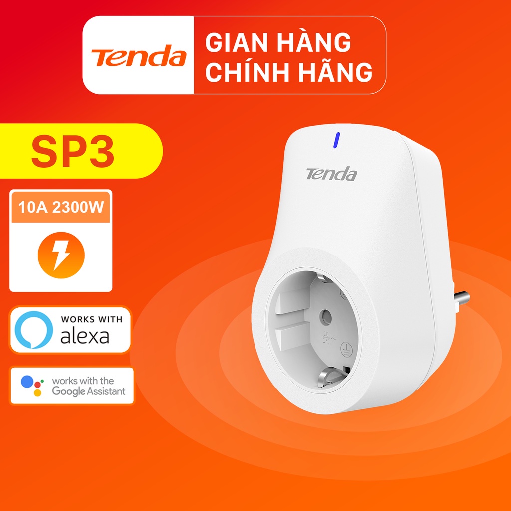 Tenda ổ cắm điện wi-fi thông minh điều khiển từ xa sp3 - ảnh sản phẩm 1