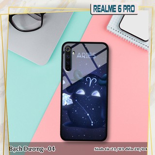Ốp lưng kính Realme 6 Pro -cung hoàng đạo