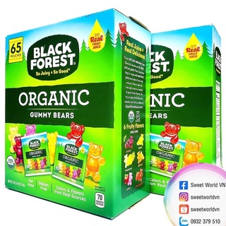 [THÙNG] Kẹo dẻo gấu Black Forest (1,47kg) - Mỹ