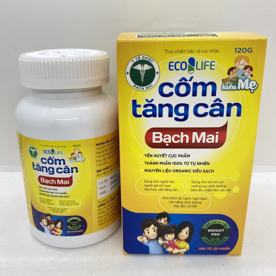 Cốm tăng cân Bạch Mai