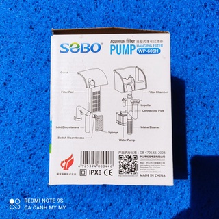 Lọc thác Sobo WP 606H 10W 500L