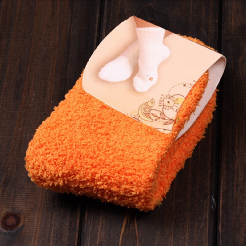 Đôi Tất Nhung Mềm Mại Ấm Áp Cho Nữ