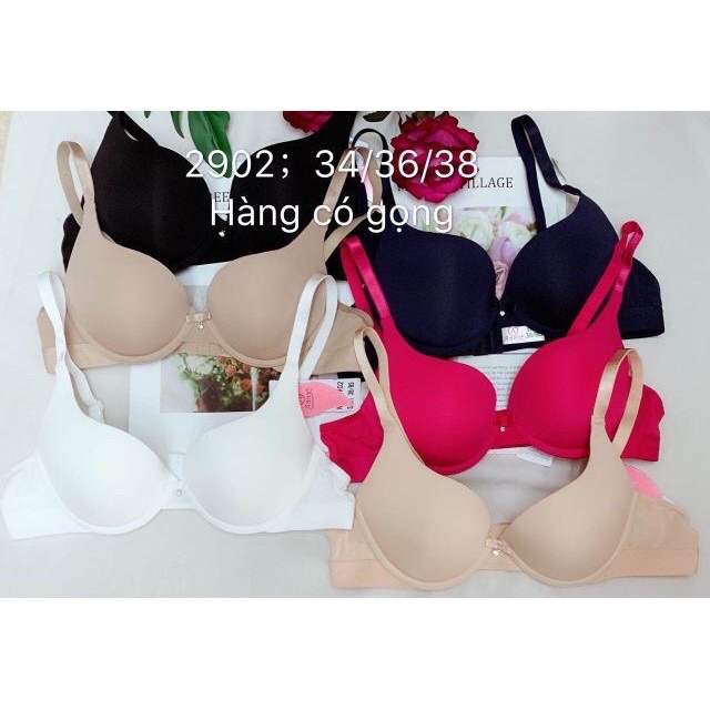 (2902)siêu phẩm áo lót quả trơn ANNY thái lan_bàn tay nâng ngực