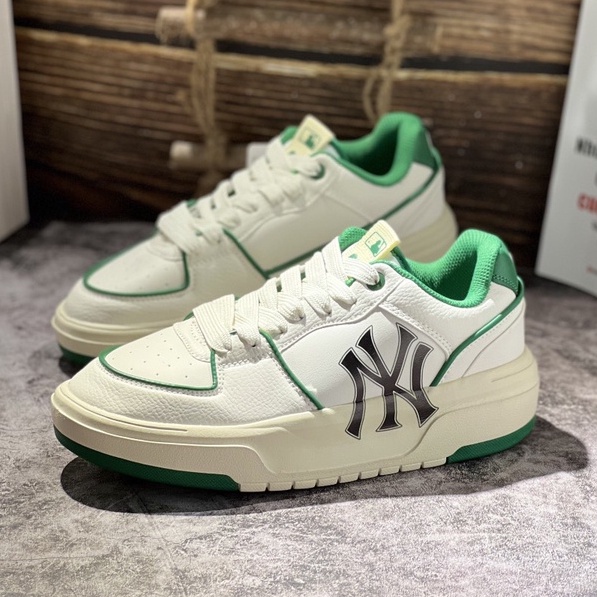 Giày MLB Chunky Liner New York Yankees ‘White Black’